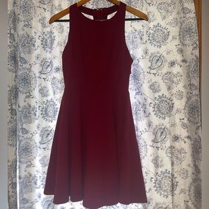LULUS MAROON DRESS